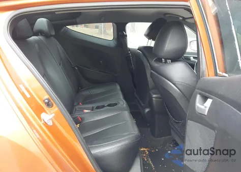 2014 Hyundai Veloster Turbo W/Black z USA, uszkodzony, nr VIN KMHTC6AE4EU200540